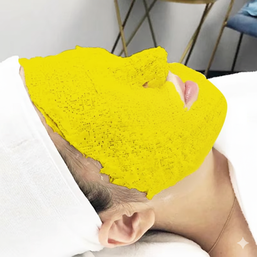 GoldenWrap Mummy Mask