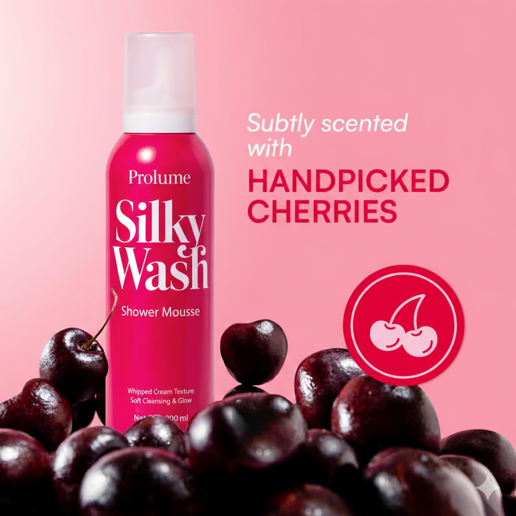 SilkyWash Shower Mousse