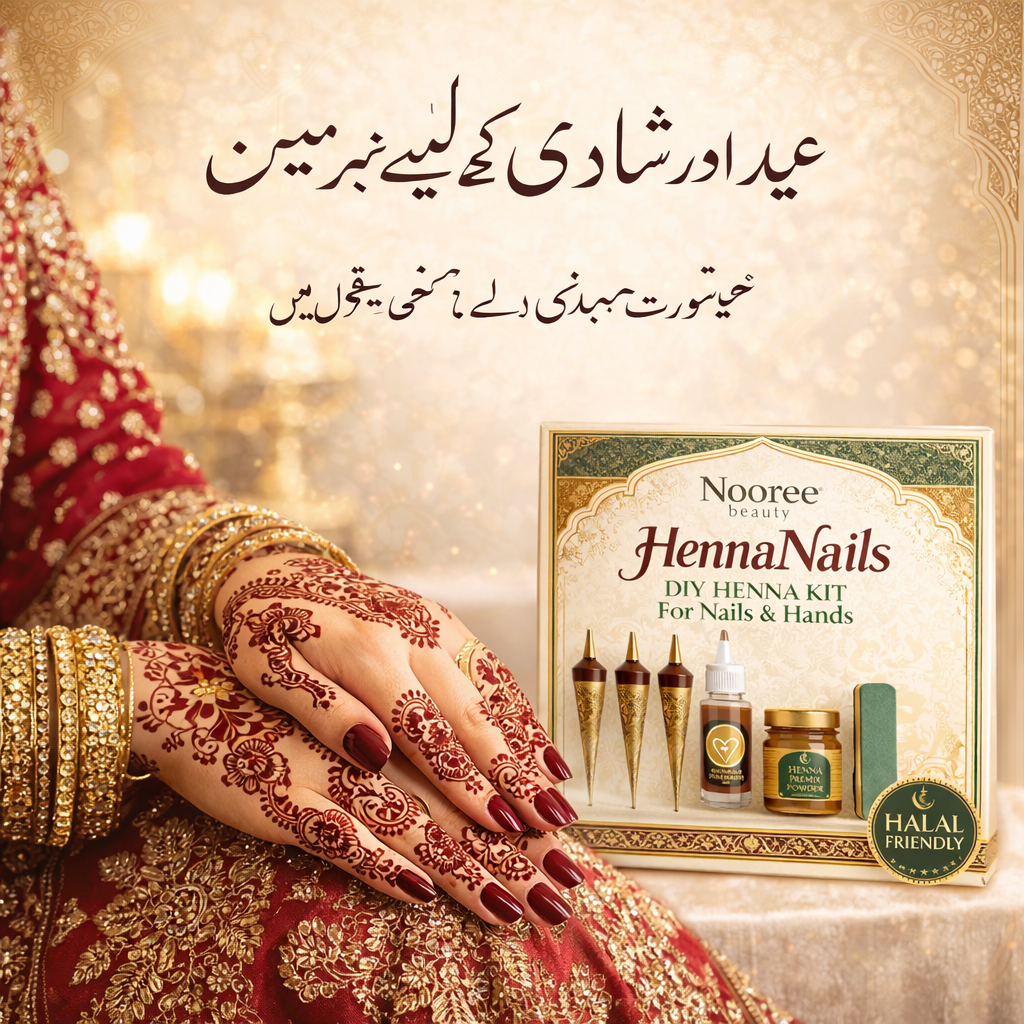 Nooree Beauty HennaNails DIY Henna Kit For Nails & Hands