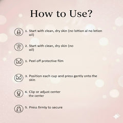 StickOn Push-Up Bra - set of 2