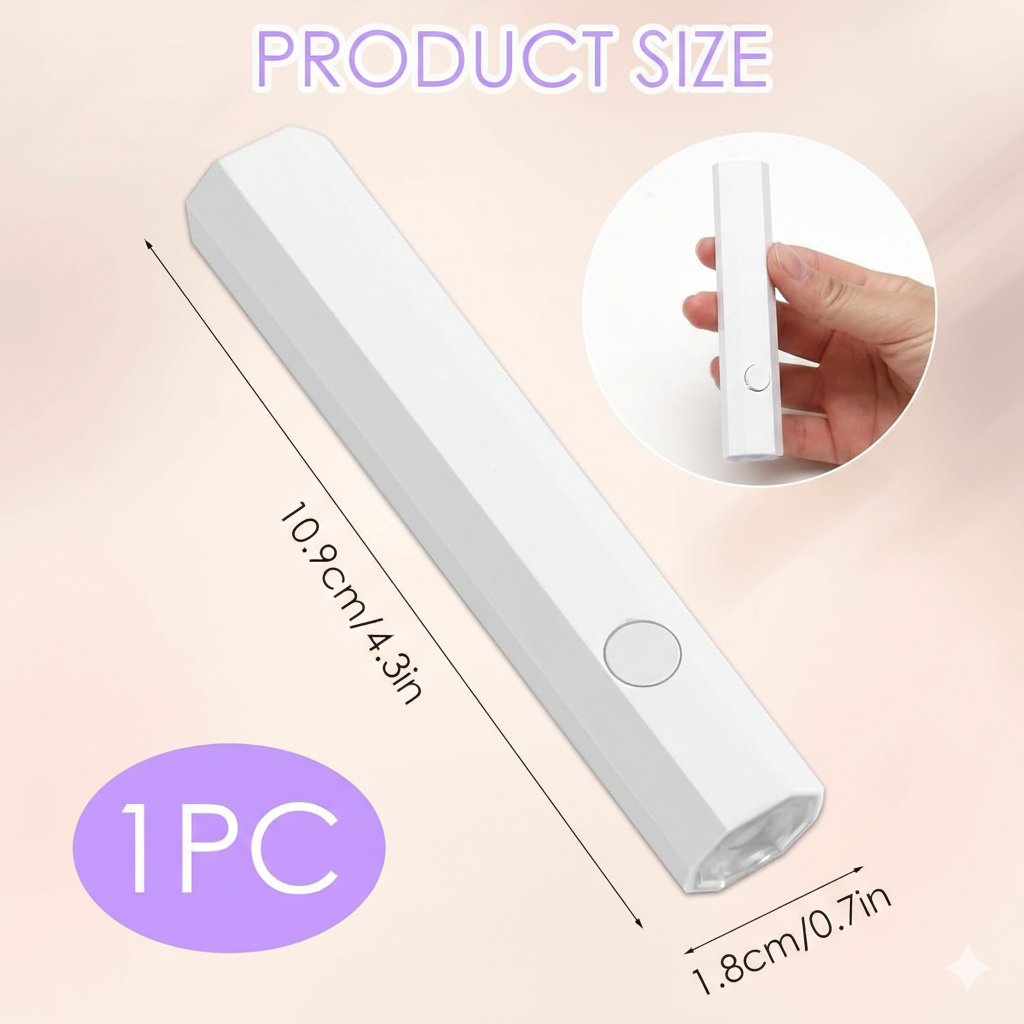 NailBond 6-in-1 Nail Builder Gel with UV/LED Nail Lamp