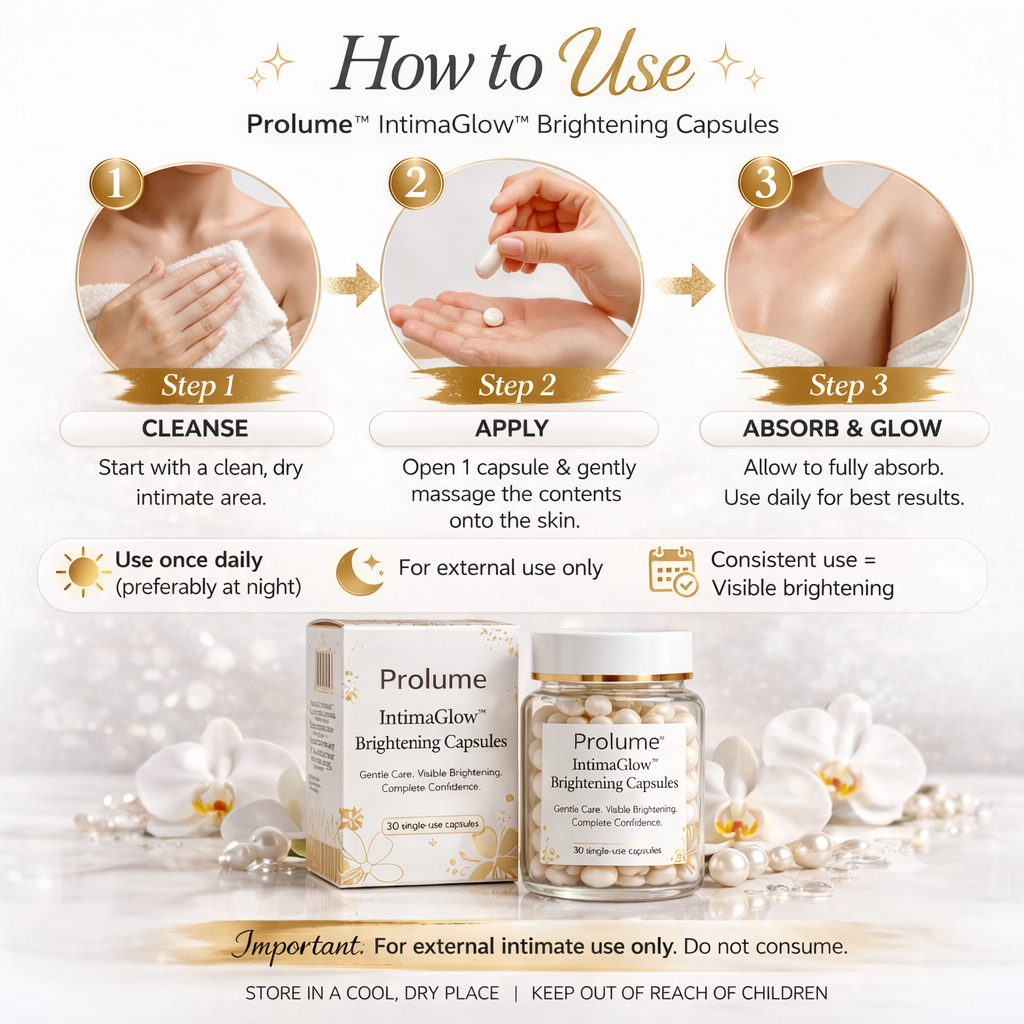 IntimaGlow Brightening Capsules-50 Capsules