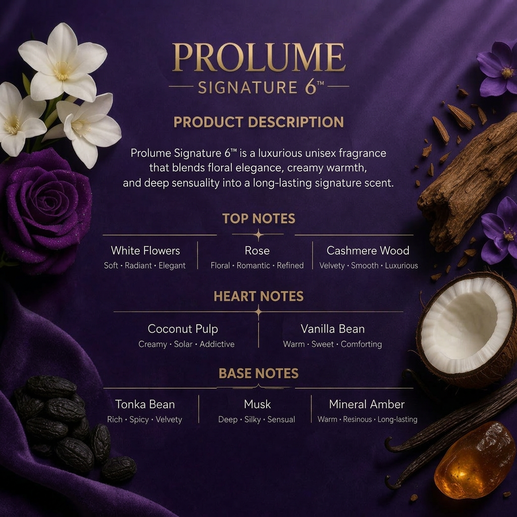 Signature6 Luxury Perfume Collection