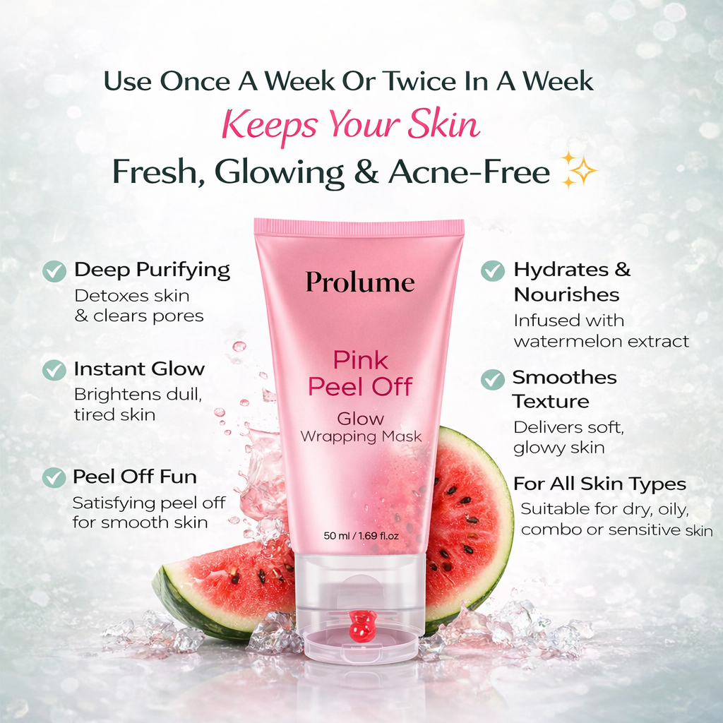 Pink Peel Off Glow Wrapping Mask