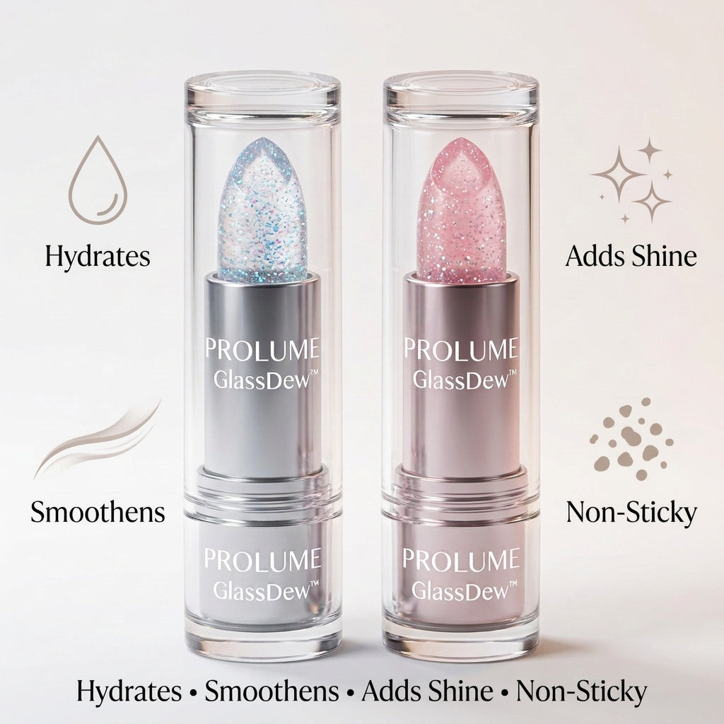 GlassDew Glossy Lip Balm – Pack of 2