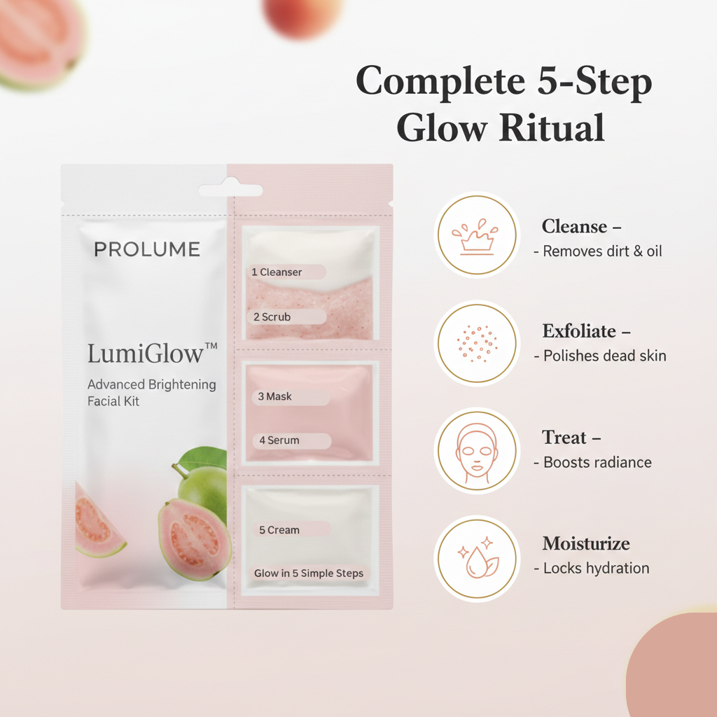 LumiGlow Advanced Brightening Facial Kit