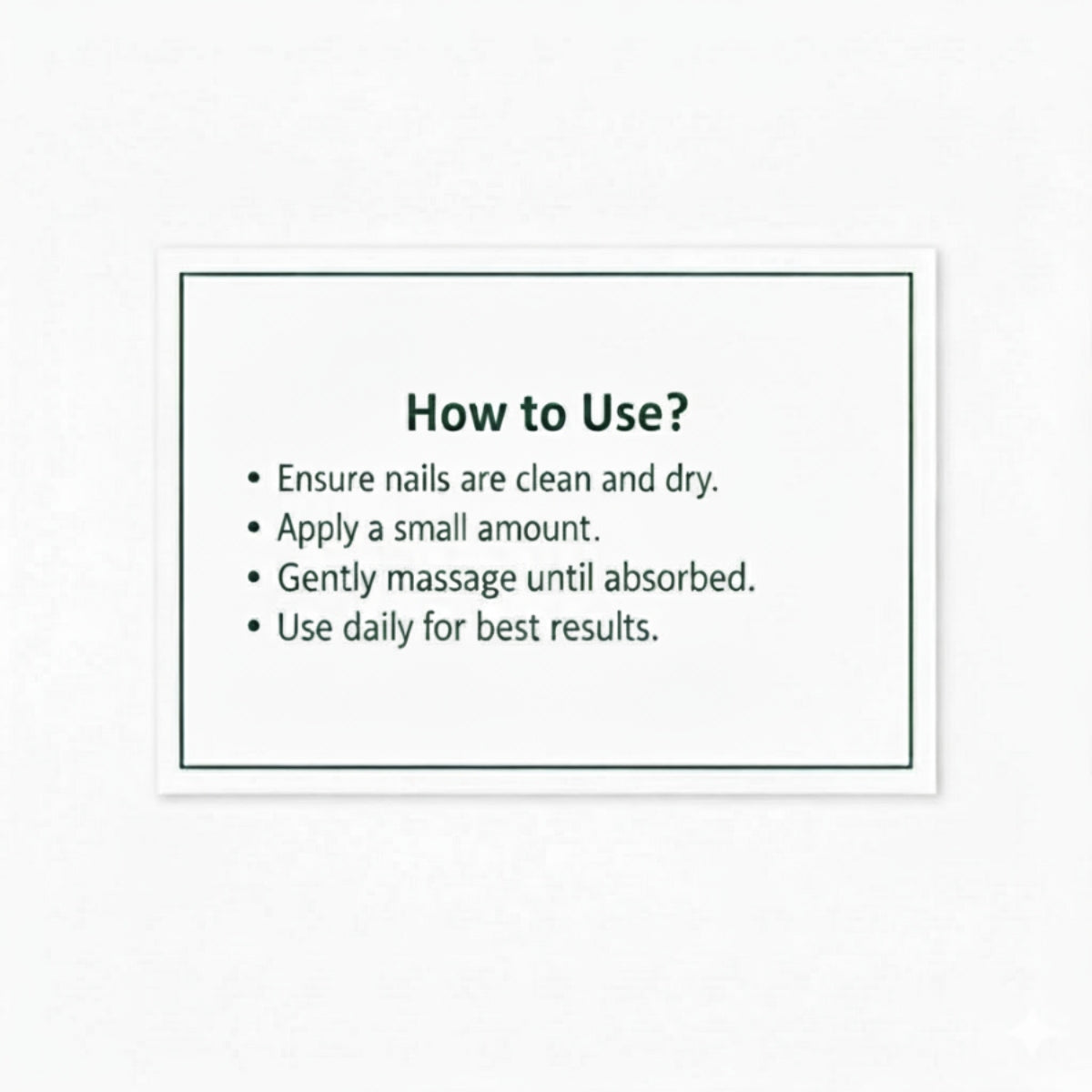 Nail Growth Formula