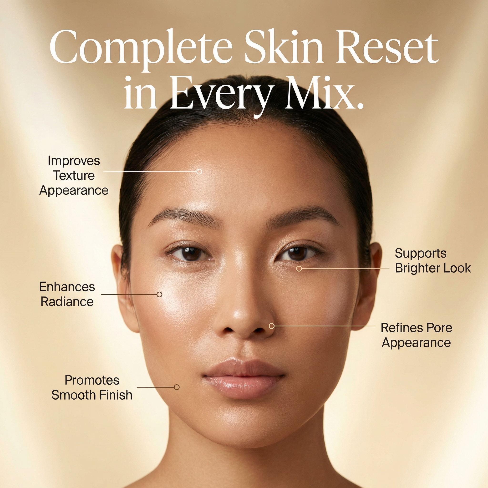 Skin Lab Test Tube Facial Mask Kit  Activated Powder + Liquid Treatment System  Lab Test Tube Packaging | 1 Test Tube + 5 Powder Sachets + 5 Liquid Ampoules
