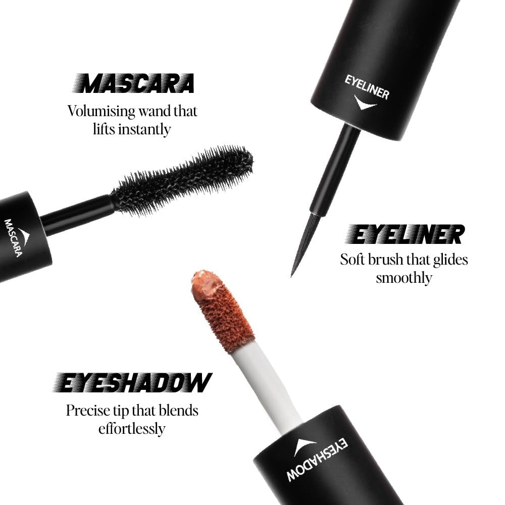 EyeStack 3-in-1 Eye Trio – Rose Pink Metallic & Matte