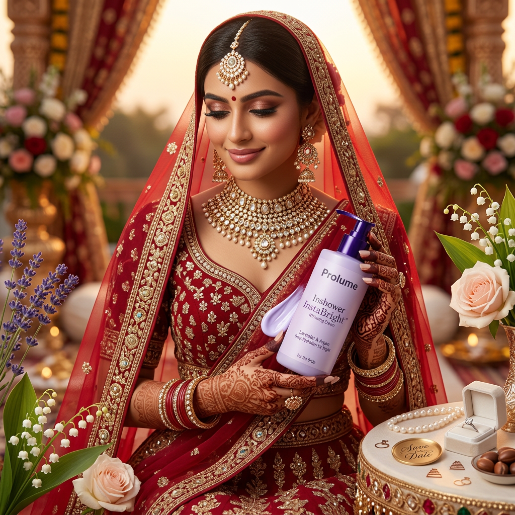 InstaBright Whitening Body Wash-Off Cream for Bride to be