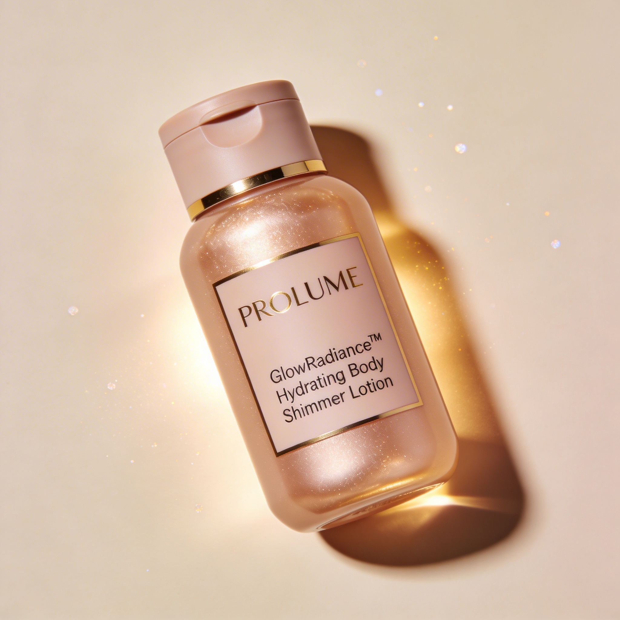 GlowRadiance Hydrating Body Shimmer Lotion Flip-Top Bottle