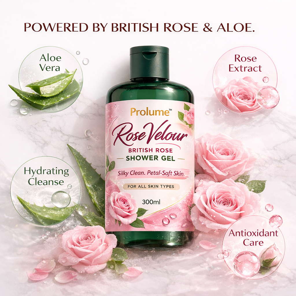 RoseVelour British Rose Shower Gel