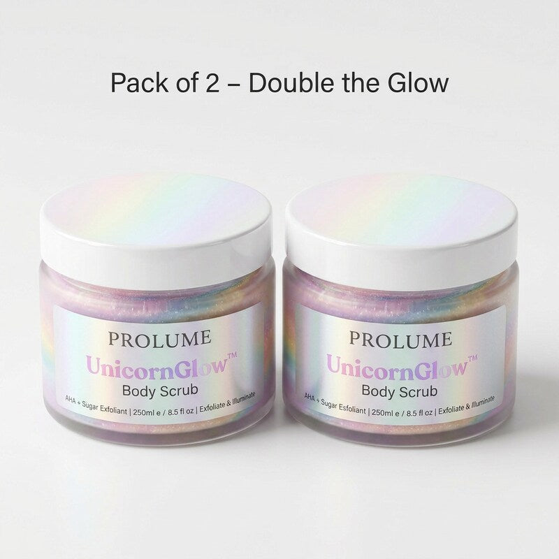 UnicornGlow Body Scrub – Pack of 2
