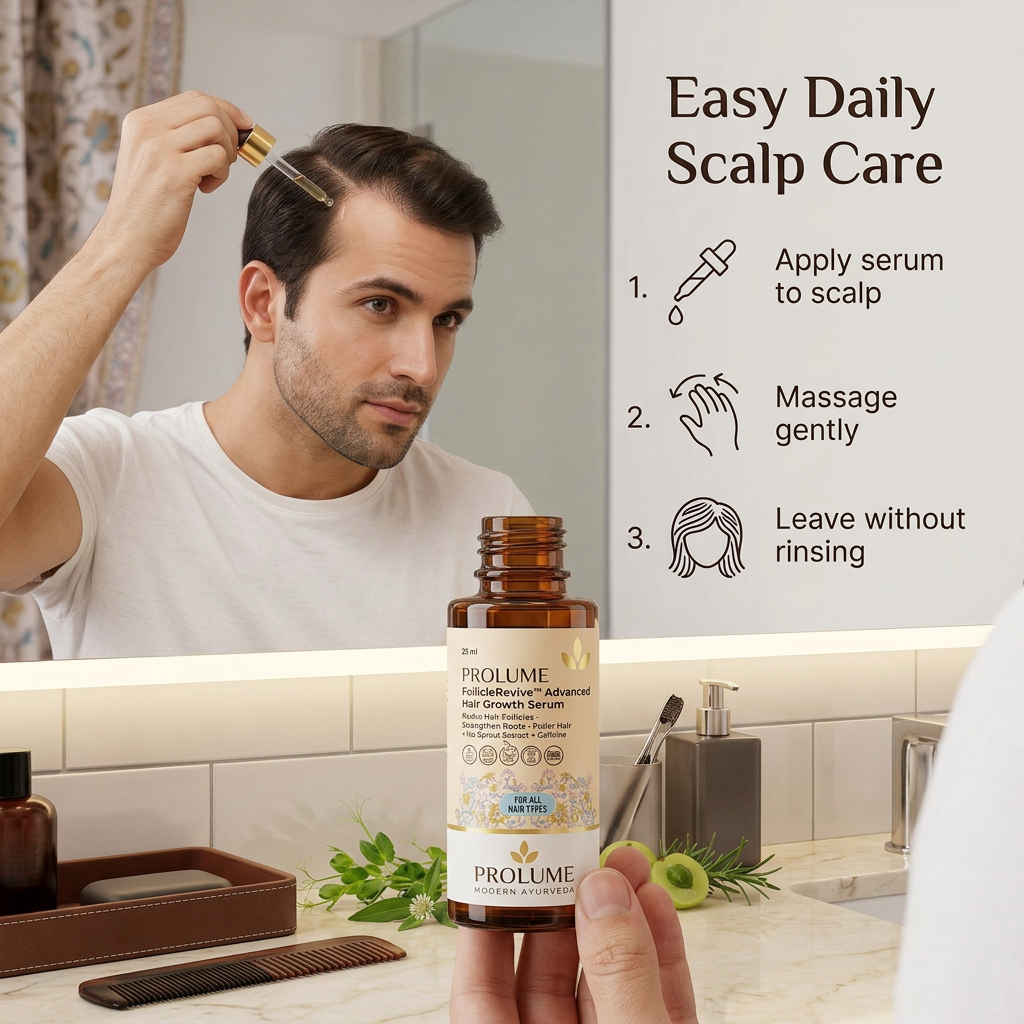 FollicleRevive Advanced Hair Growth Serum  Root Activating Scalp Serum | Pea Sprout Extract Formula | Hair Strength Therapy | 60 ml