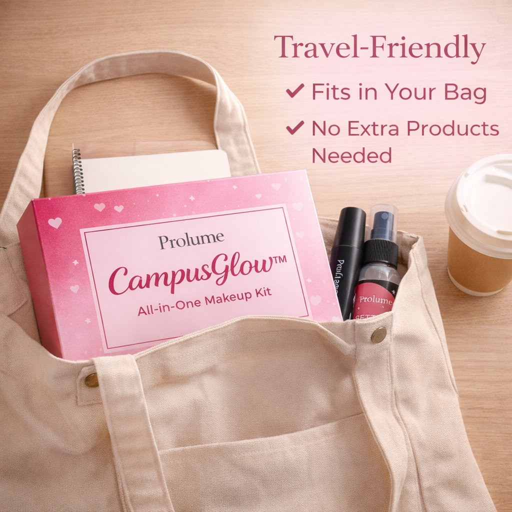 CampusGlow All-in-One Makeup Kit for College Girls