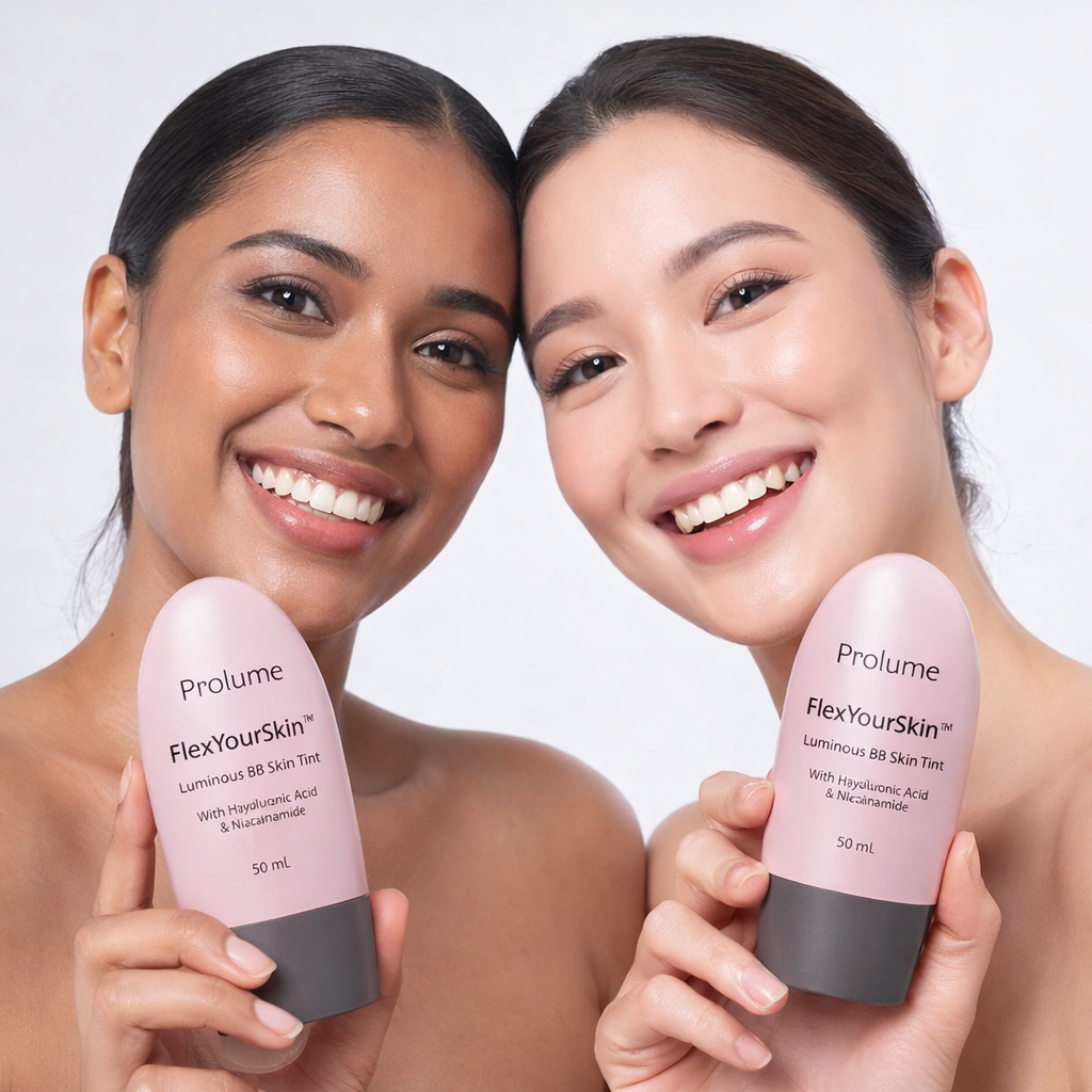 FlexYourSkin Luminous BB Skin Tint  With Hyaluronic Acid & Niacinamide