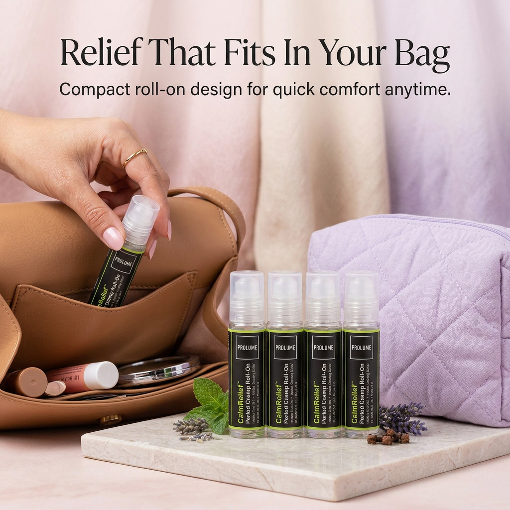 CalmRelief Period Cramp Roll-On (Pack of 4)