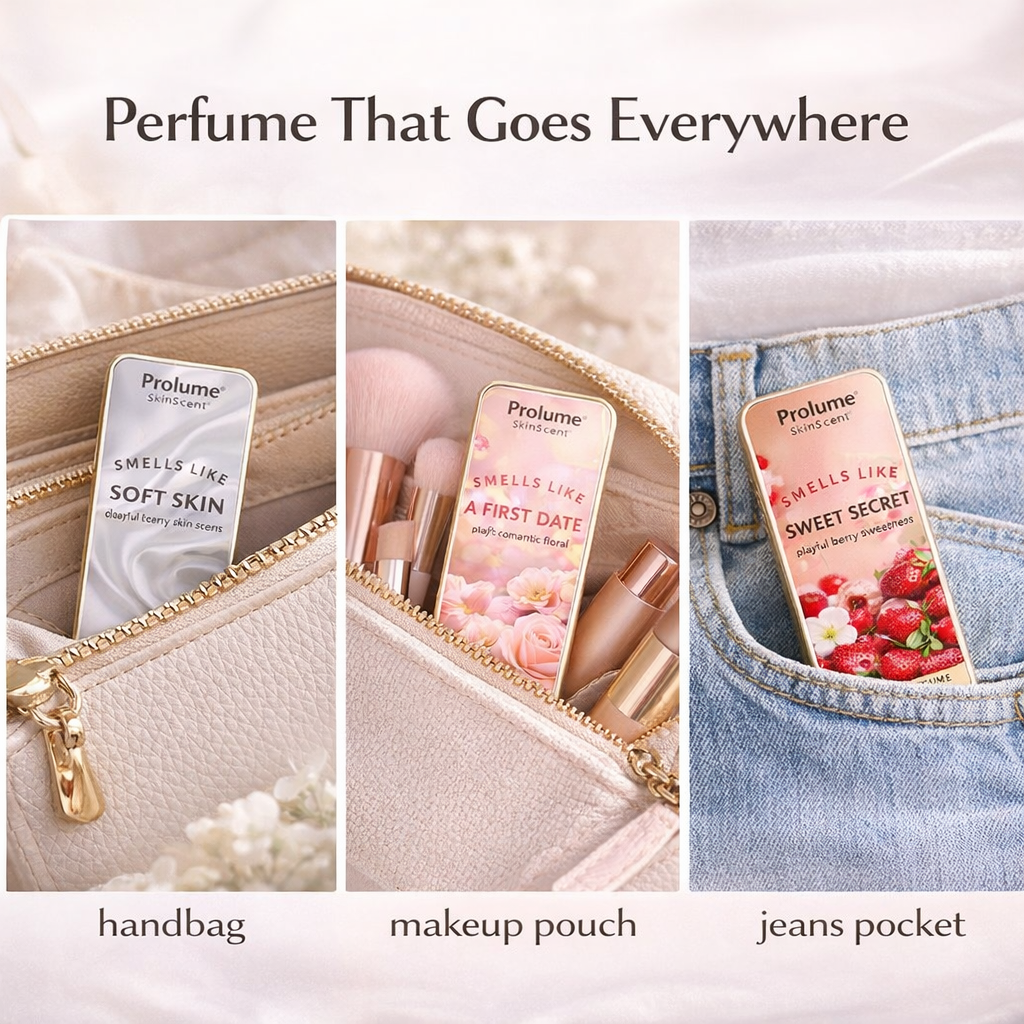 SkinScent Solid Perfume Collection (Pack of 4)
