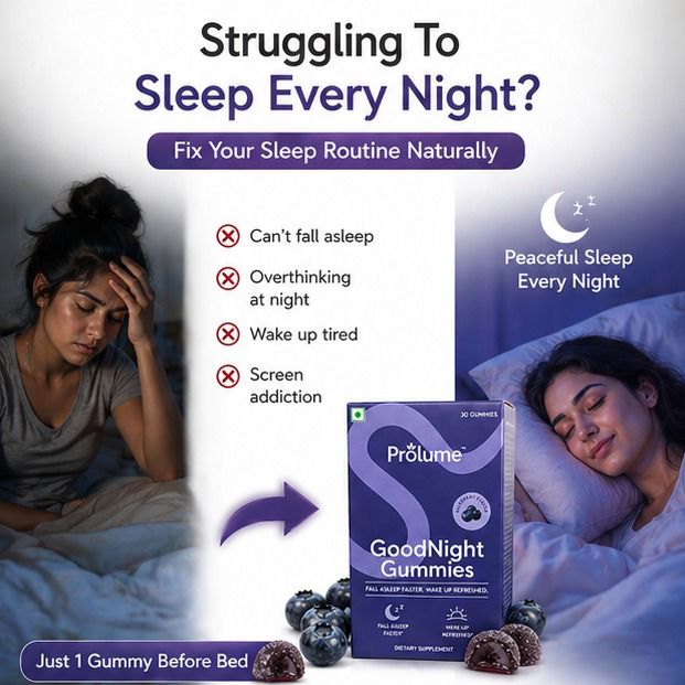GoodNight Gummies for Deep & Restful Sleep – Pack of 30 Gummies