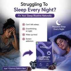 GoodNight Gummies for Deep & Restful Sleep – Pack of 30 Gummies