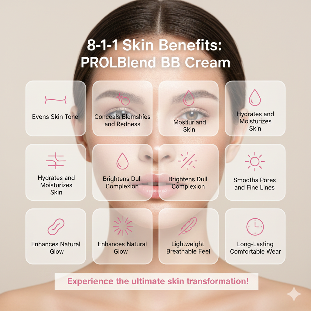 SkinBlend BB Cream – 8-in-1 Skin Perfecting Beauty Balm