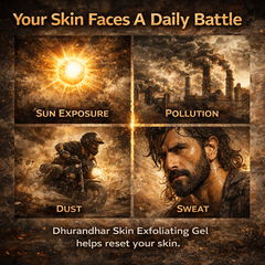 Dhurandhar Skin Exfoliating Gel For Men