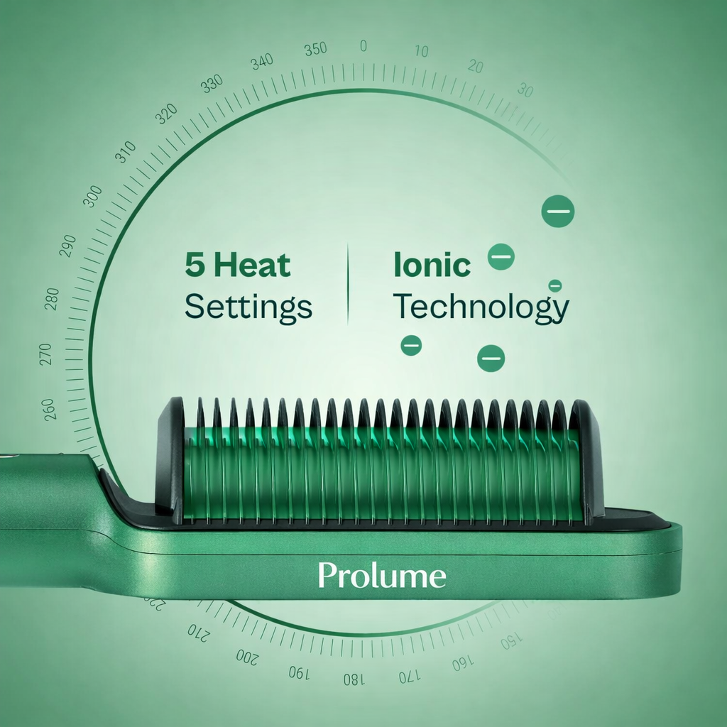 StyleFusion 5-in-1 Hair Straightening & Styling Comb