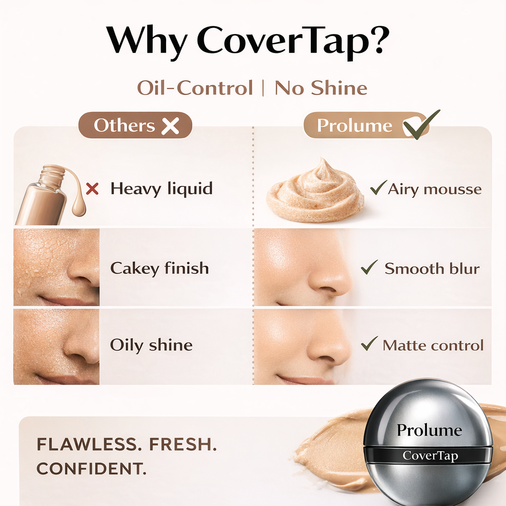 CoverTap Mousse Foundation with SPF Protection