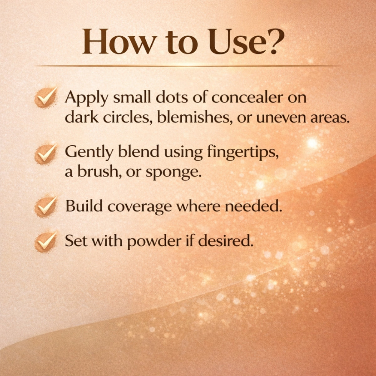 4 in 1 Makeup Concealer