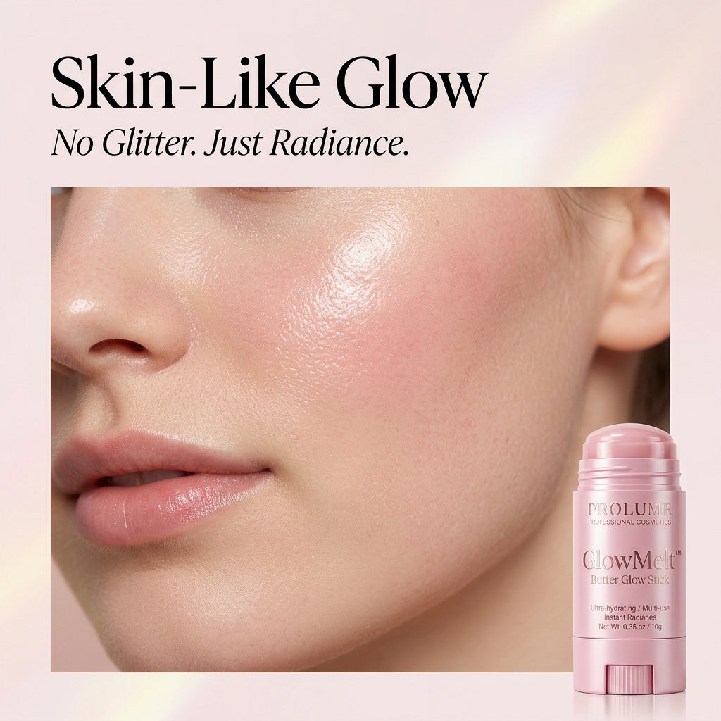 GlowMelt Butter Glow Stick  Cream Highlighter Stick | Melt-On Glow | Dewy Radiance
