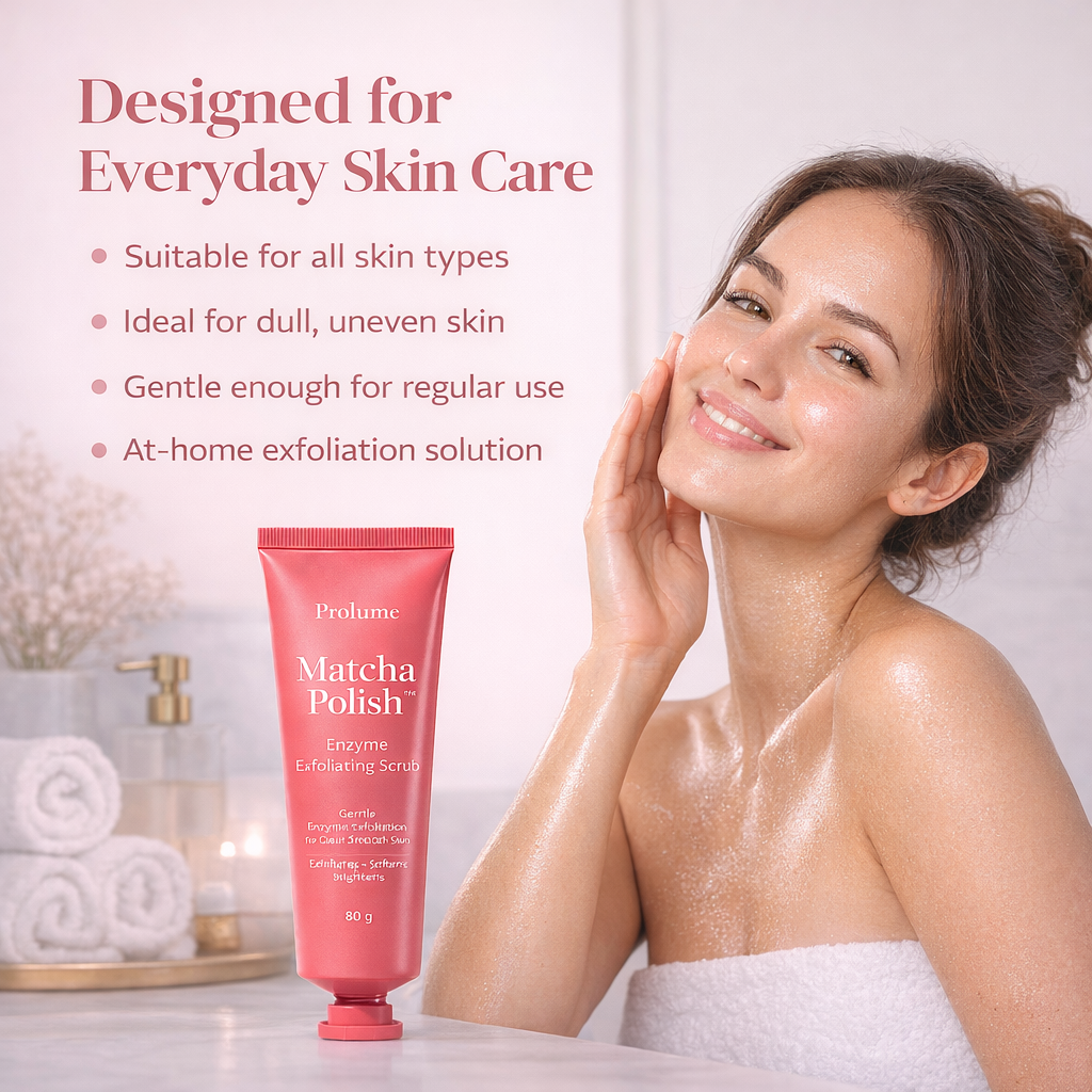 MatchaPolish  Enzyme Exfoliating Scrub