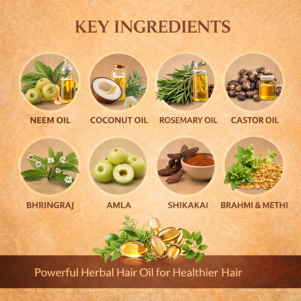 HerbaRoot Complete Hairfall Control Oil