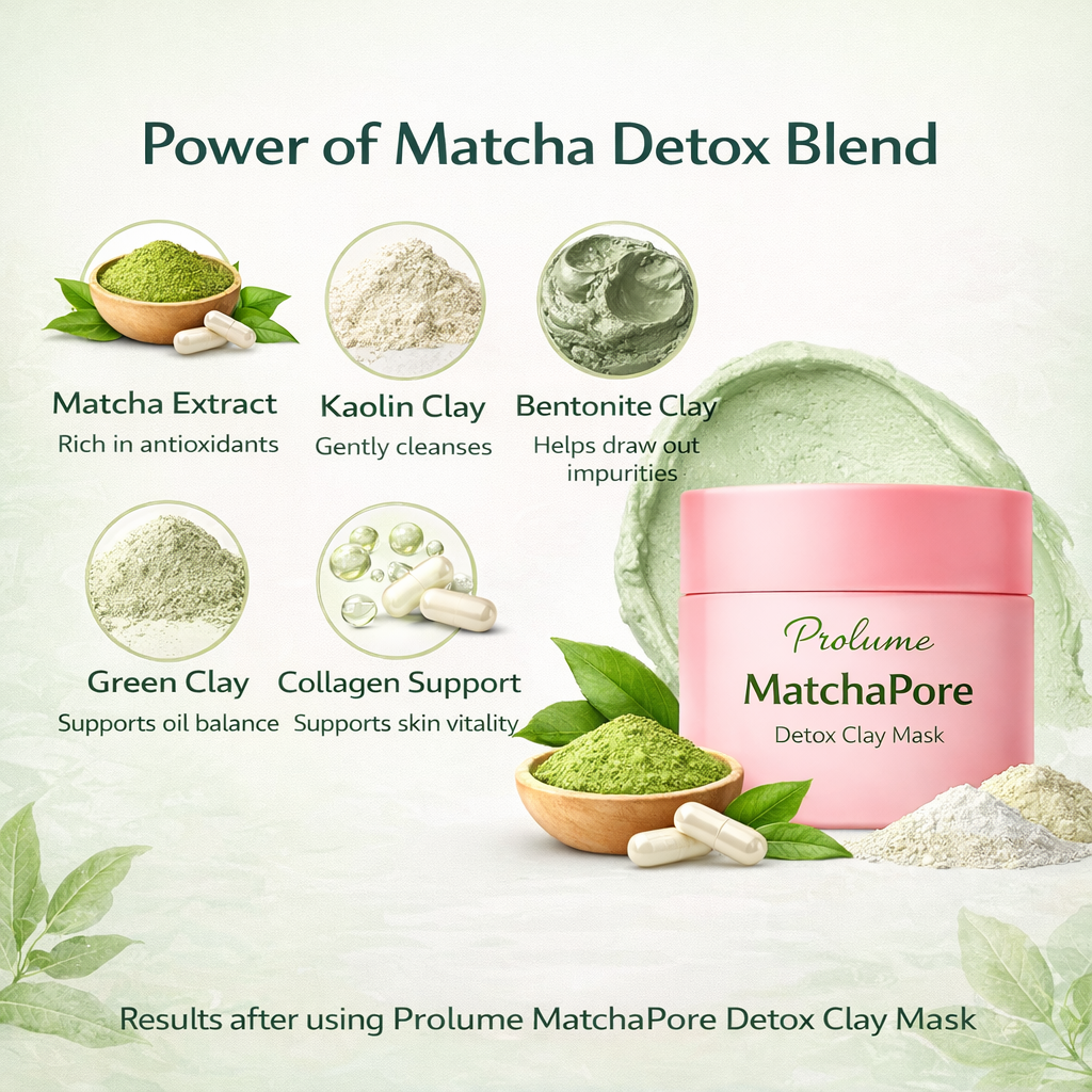 MatchaPore Detox Clay Mask