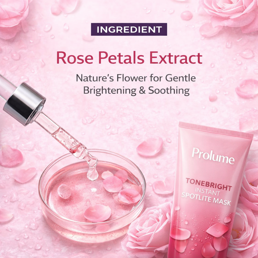 ToneBright Instant Spotlite Mask with Rose Petals Extract (For Dark Underarms, Neck & Full Body)