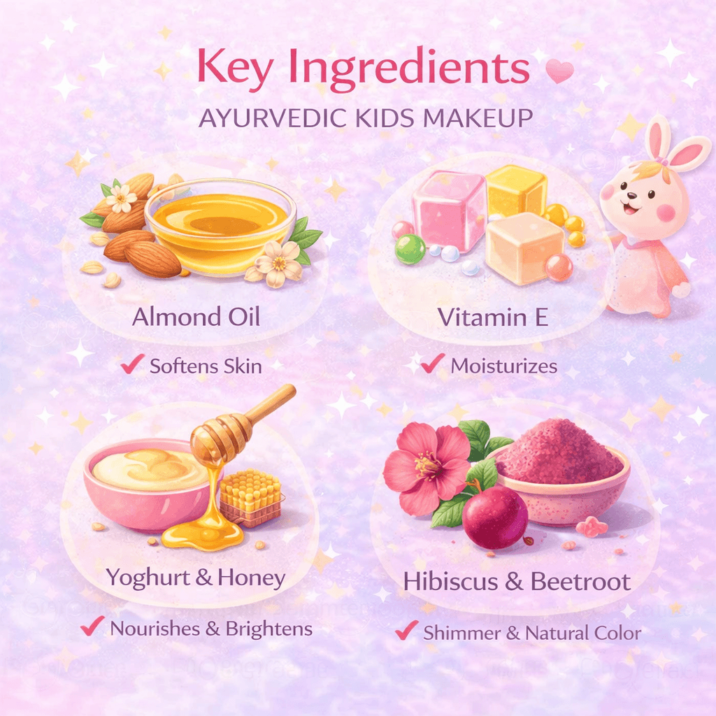 PlayTint Kit Ayurvedic Kids Makeup Set