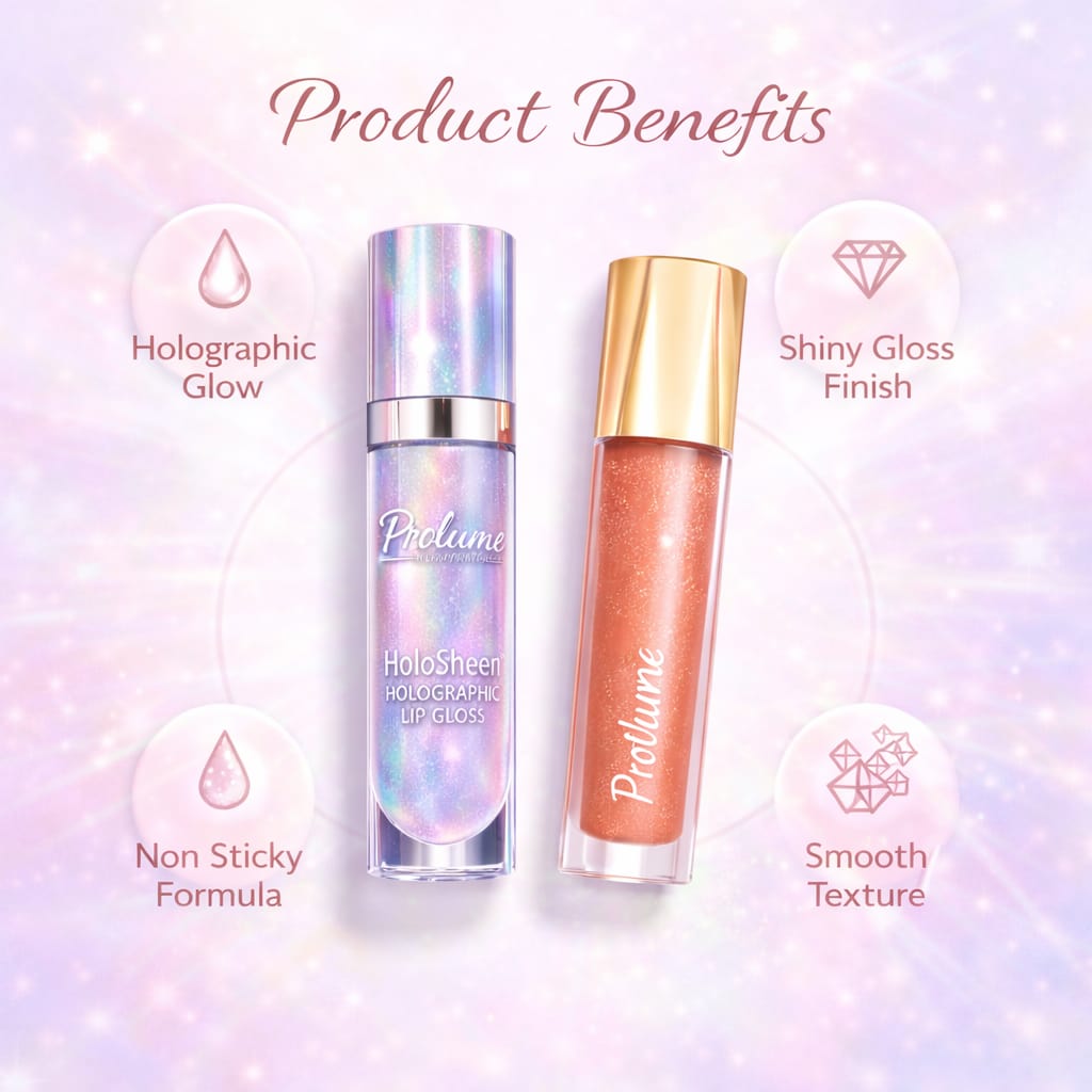 HoloSheen Holographic Lip Gloss