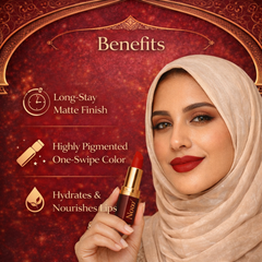 Noor LayaliVelvet Matte Lipstick Trio