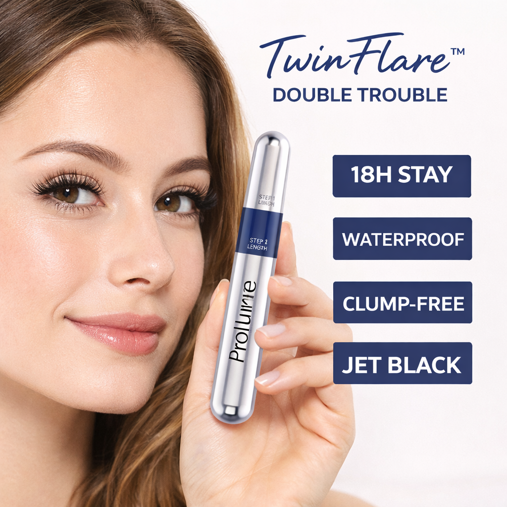TwinFlare Double Trouble Volumizing and Lengthening  2-in-1 Mascara