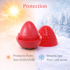 StrawberryShield Lip Balm - pack of 2