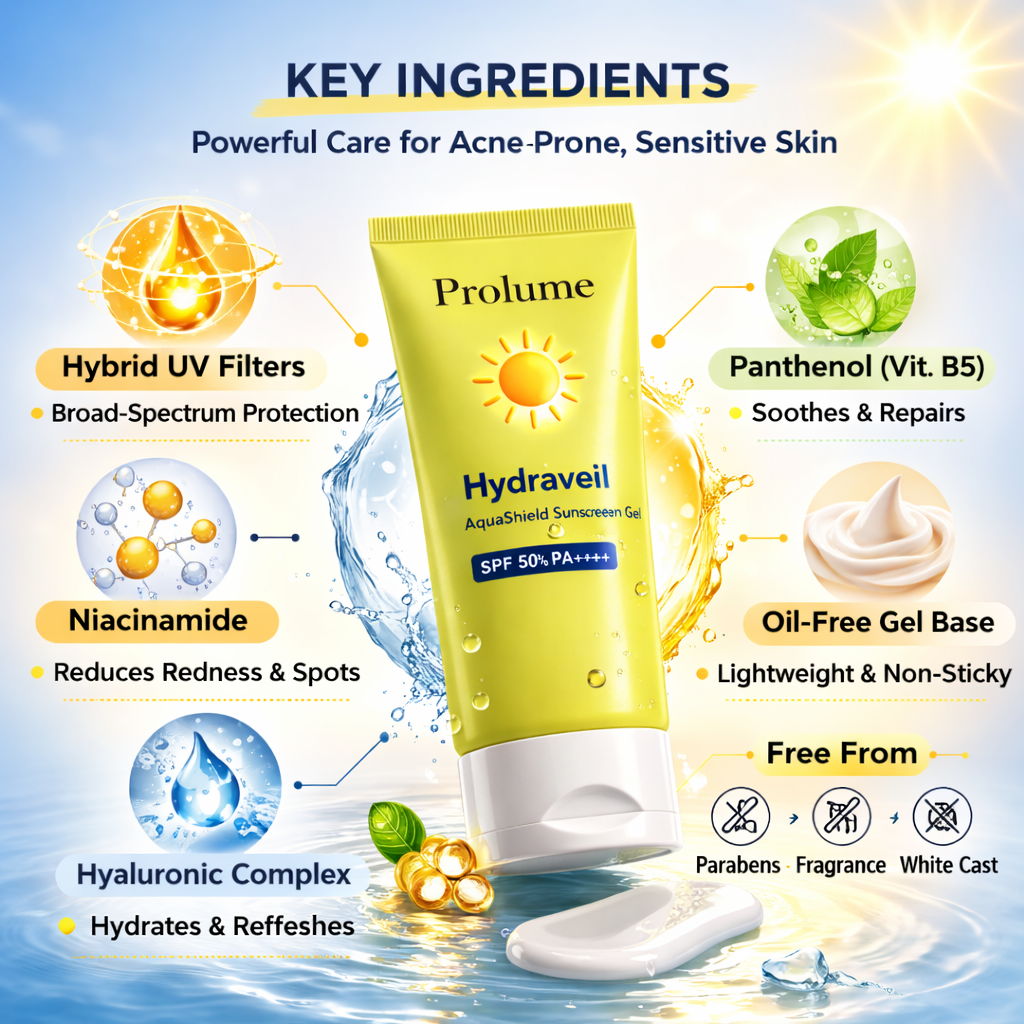 Hydraveil AquaShield Sunscreen Gel
