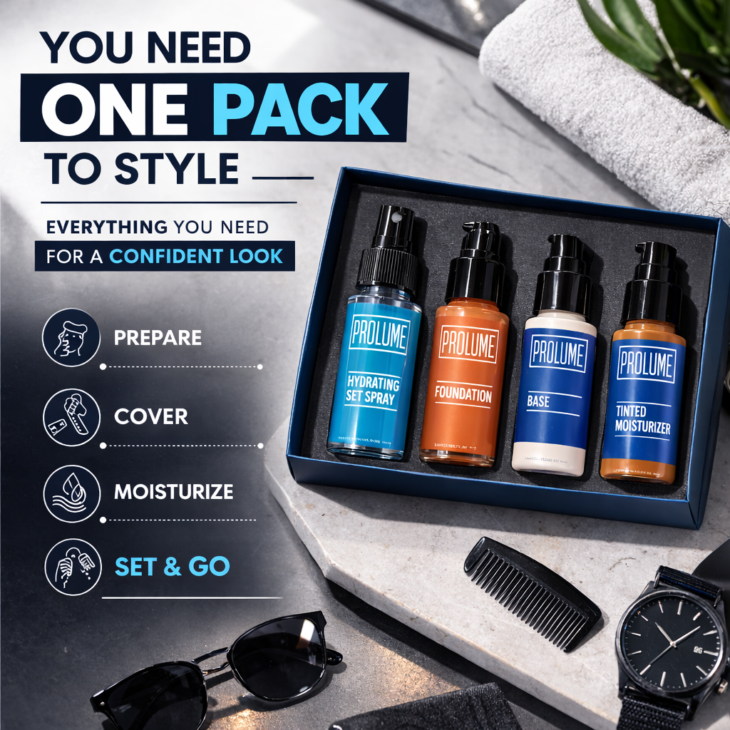 FaceForge Men’s Grooming Kit