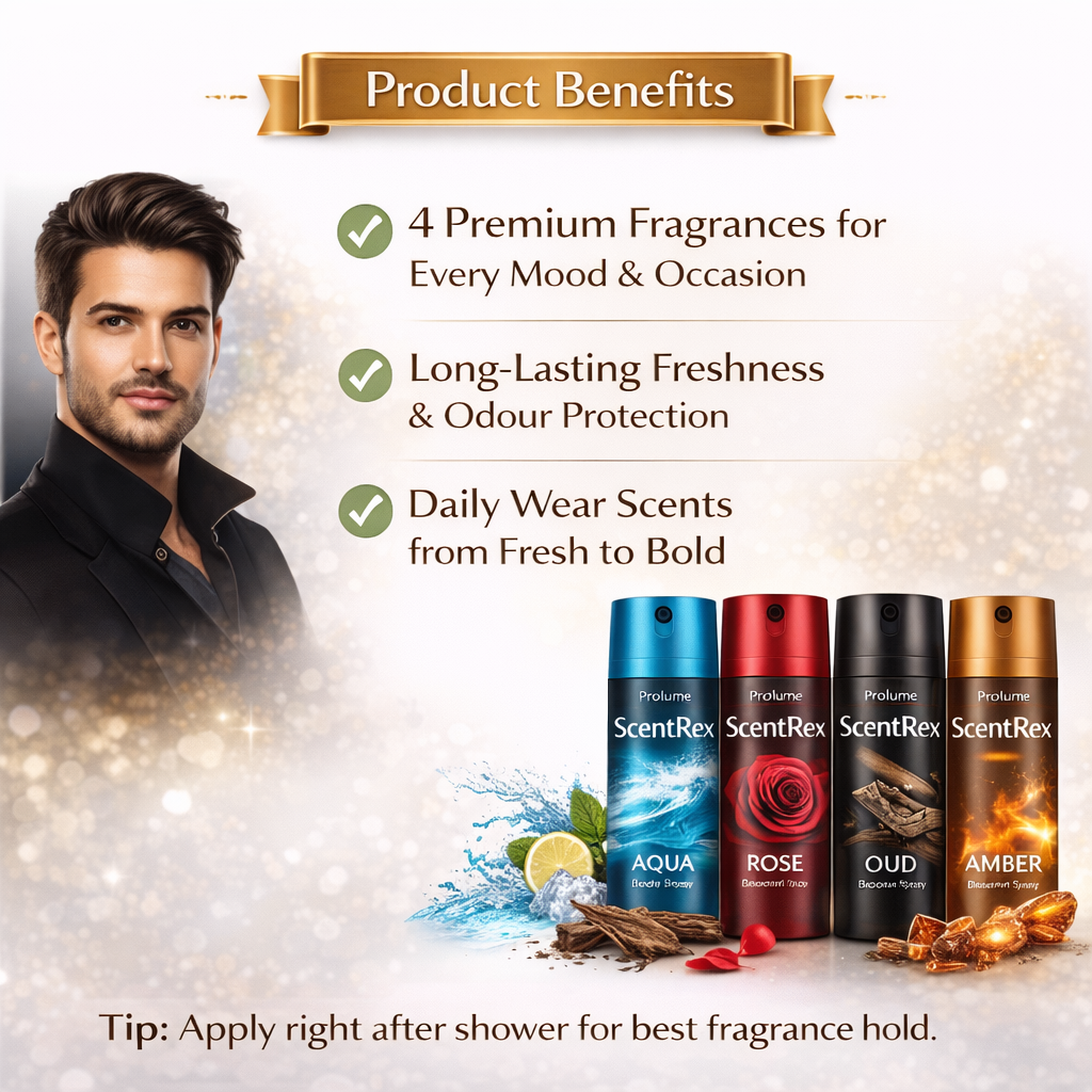 ScentRex Signature Body Spray Kit