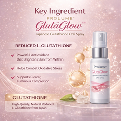 GlutaGlow Japanese Glutathione Oral Spray – Pack of 3