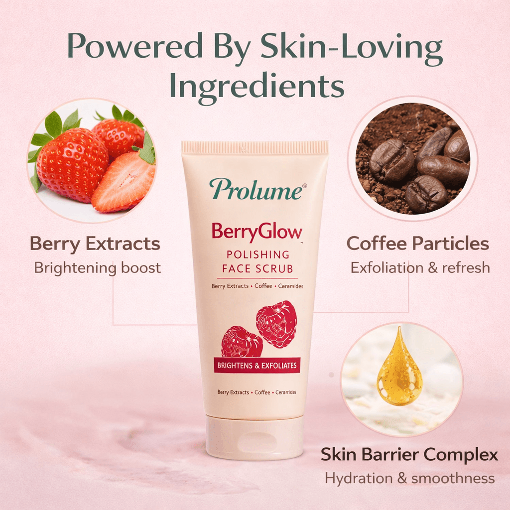 BerryGlow Polishing Face Scrub – Pack of 2