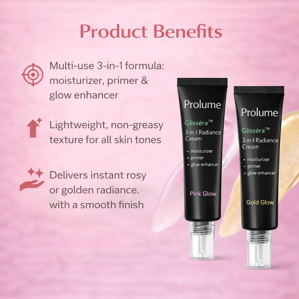 Glissèra 3-in-1 Radiance Cream Duo (Pink & Gold)
