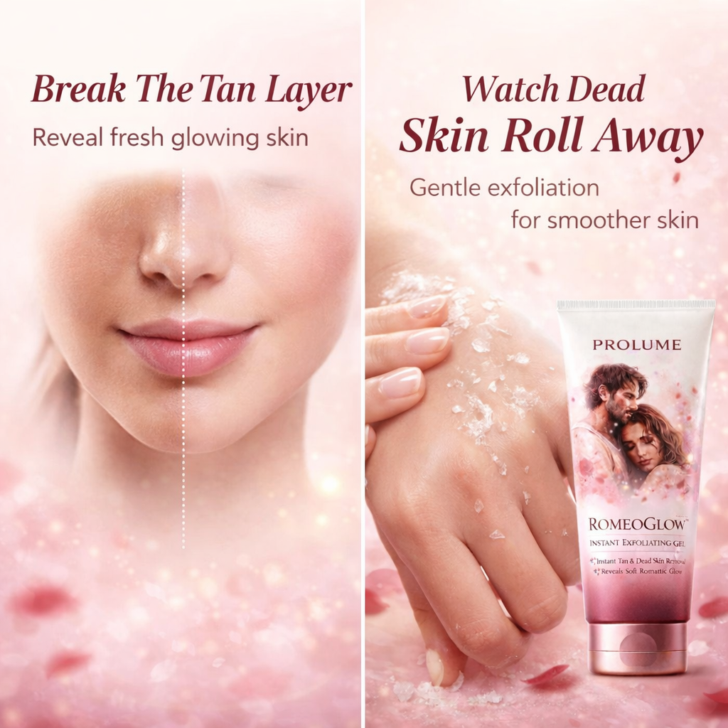 RomeoGlow Instant Exfoliating Gel For Women