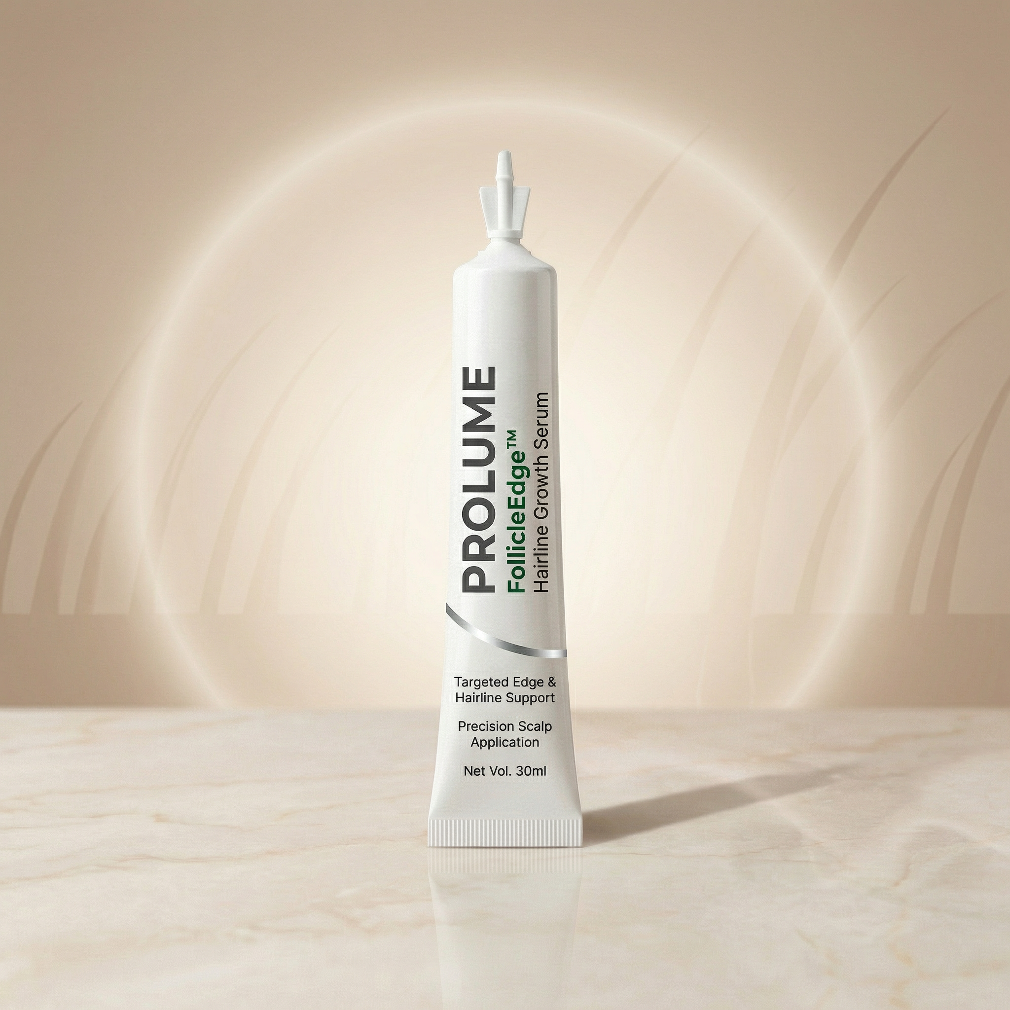 FollicleEdge Hairline Growth Serum  ~30ml | Narrow Pointed Dispenser Tube