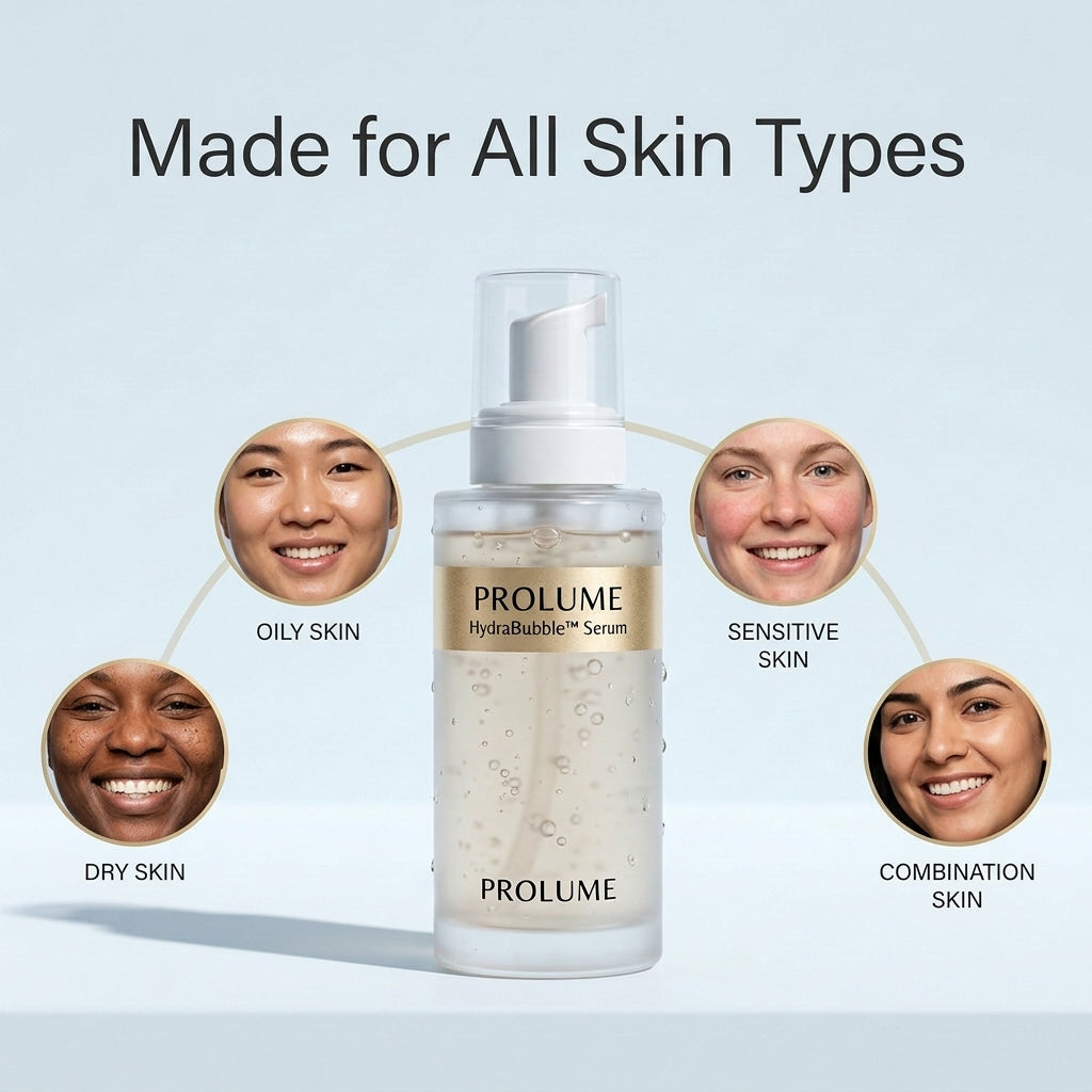 HydraBubble Hydrating Serum  Hyaluronic Acid Bubble Serum | Deep Hydration | Glow Boosting Skin System
