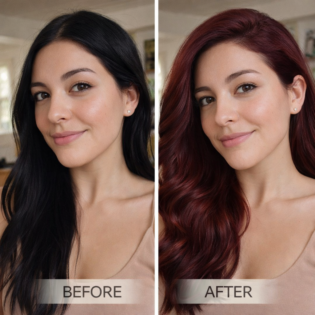 ColorLuxe Permanent Hair Color – Cherry Cola