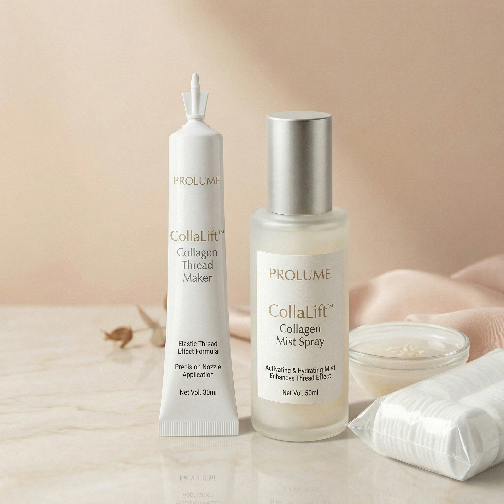 CollaLift Collagen Thread Maker + Mist Spray  Thread Maker -30ml | Mist Spray ~50ml